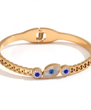 Blue Vision Evil Eye Bangle
