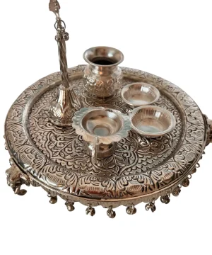 Silver Pooja Thali