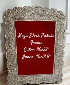 Regal Grandeur Mega Silver Picture Frame