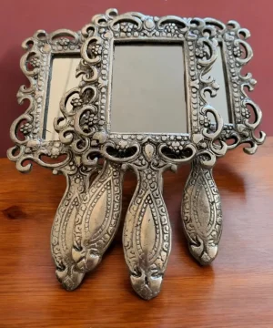 Eterna Elegance Silver Hand Mirror