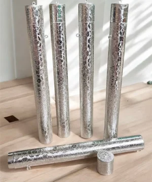 Sacred Aura Silver Incense Stick Case