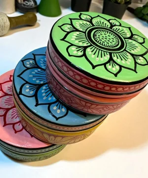 Pattachitra Hand-Painted Steel Boxes