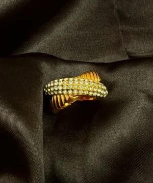 Gold Twist Ring - Infinite Grace