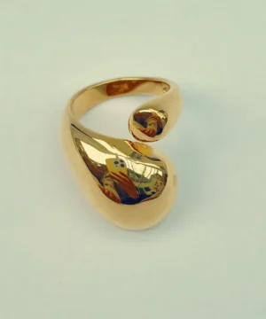 Sculpted Open Curve Ring - Aurea Form